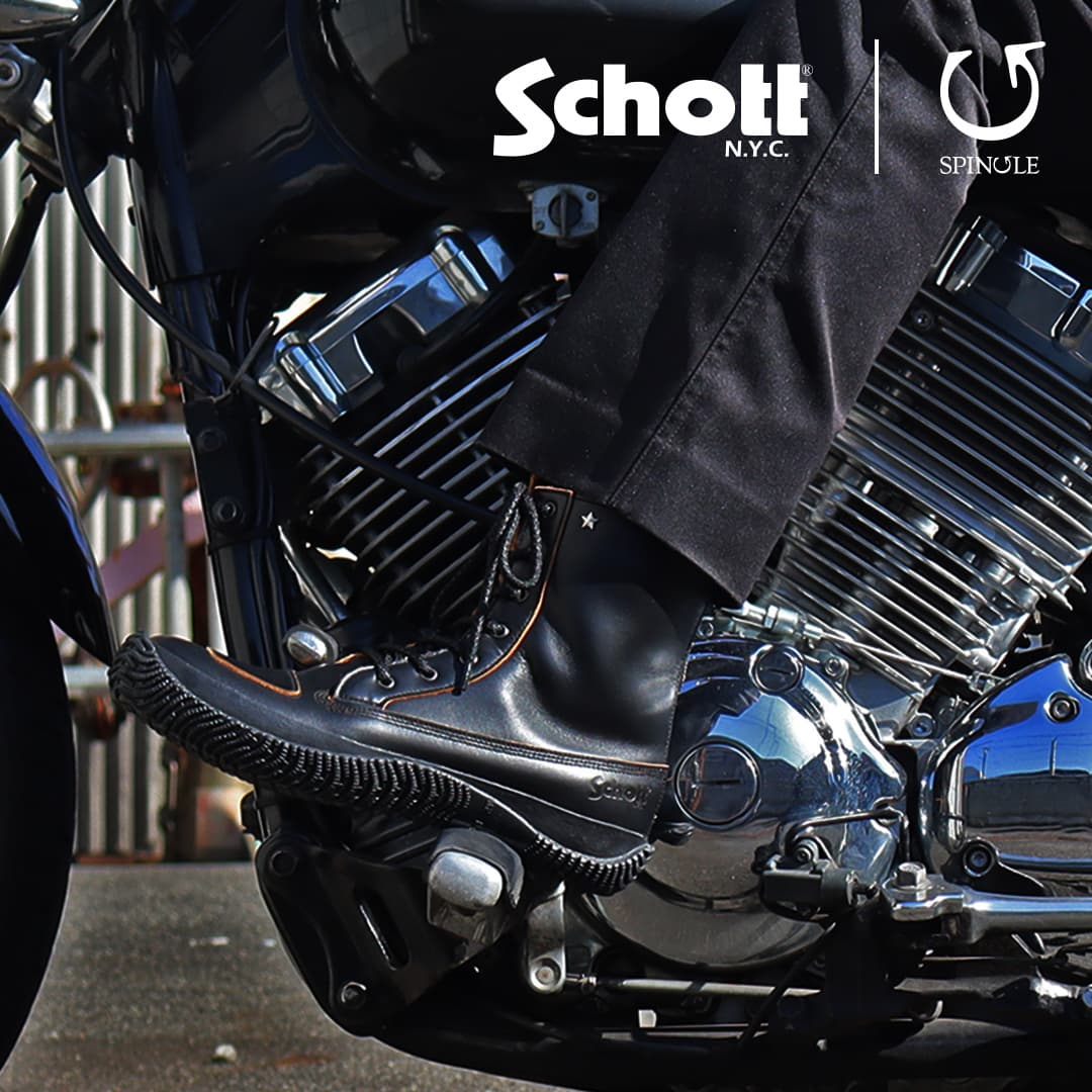 Schottとのコラボレーションブーツ