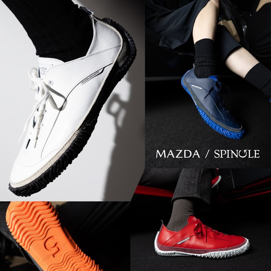MAZDA×SPINGLE collaboration | Japanese Sneakers Blog | Handmade in