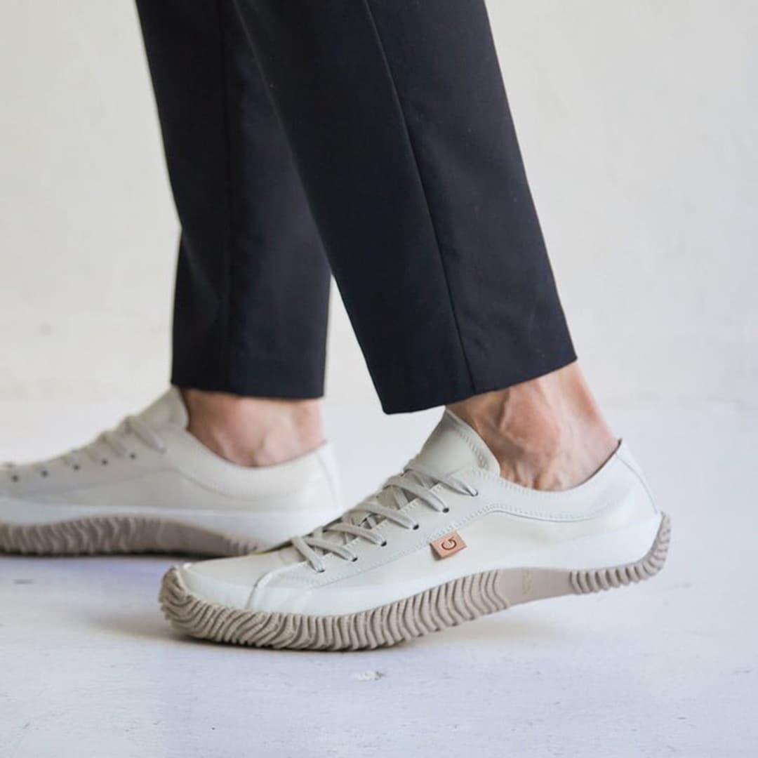 Classic Kangaroo Leather Sneakers | Spingle