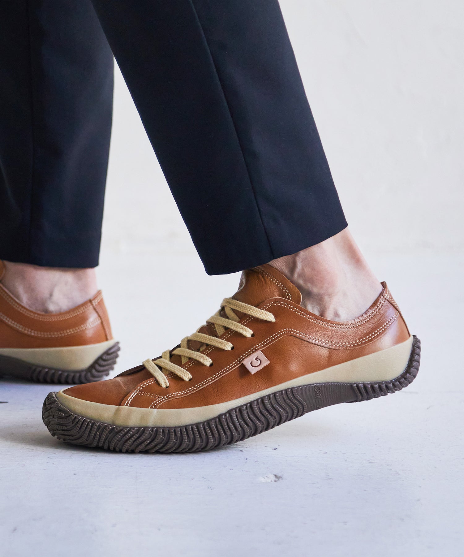 SPINGLE SP-110 Light Brown | Buy Japanese Sneakers | Handmade in